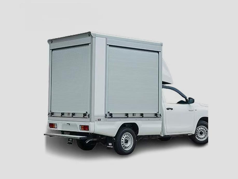 Types and specifications of rolling shutter doors for box trucks