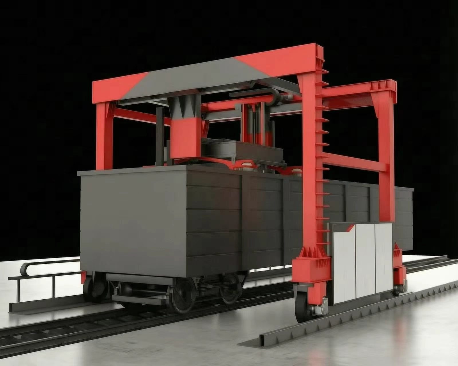 Residual Coal Cleaning Robot Meets Wagon Tippler Working Conditions for Unmanned Safe Operation