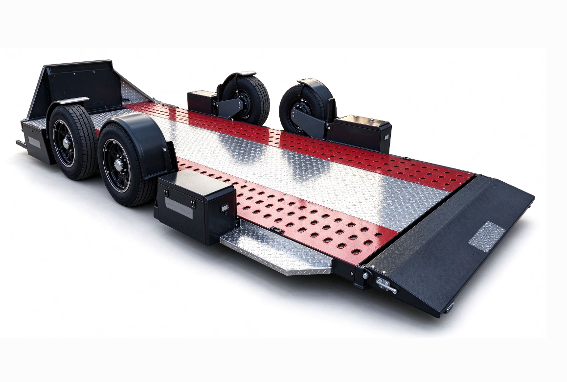2.5-Ton Dual-Axle Hydraulic Lifting Trailer: A Closer Look at Design, Safety and Versatility