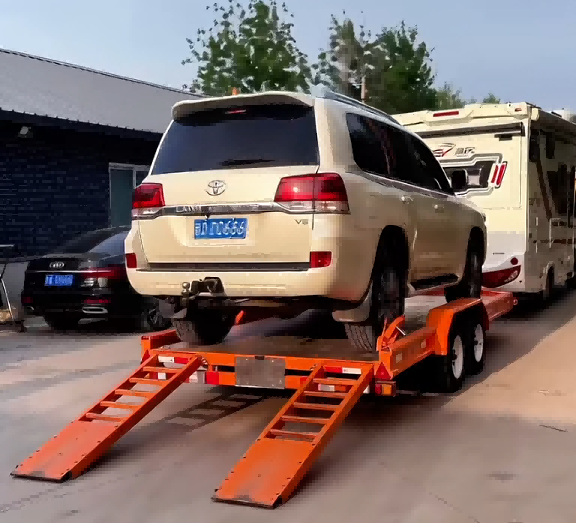 3 Ton Tandem Axle Flatbed Trailer