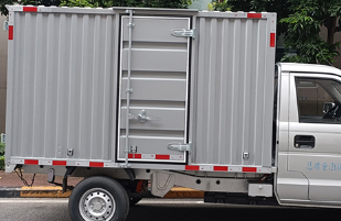 4080×2450×2300 Corrugated Dry Truck Body