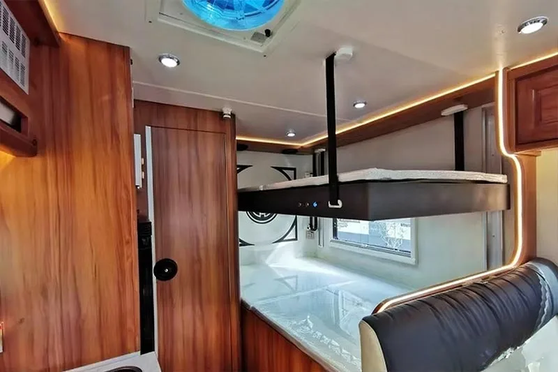 Foldable Bed in the Vehicle